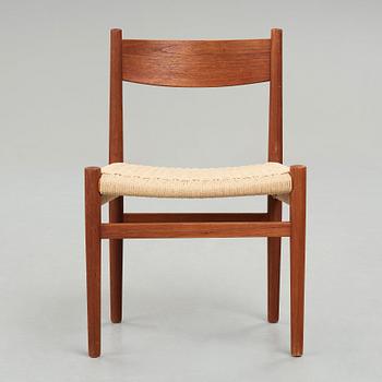 HANS J WEGNER, a teak "CH40" chair for Carl Hansen & Søn, Denmark, 1950-60's.