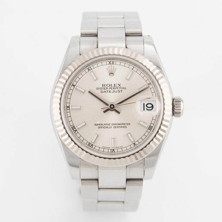 Rolex, Oyster Perpetual, Datejust, armbandsur, 31 mm.