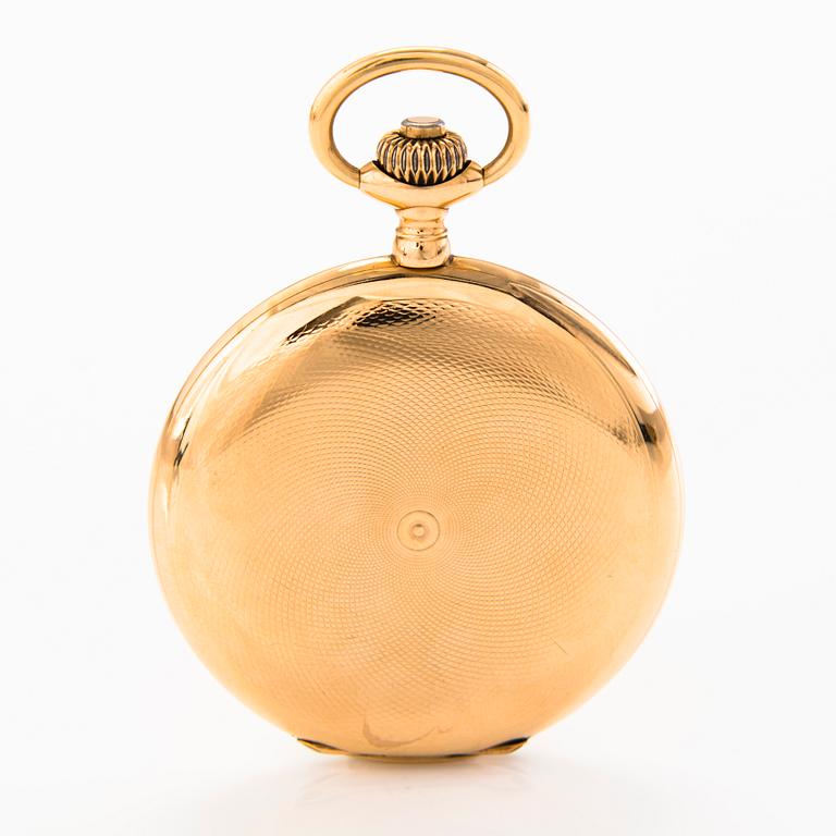 A Lanco pocket watch, 53 mm.