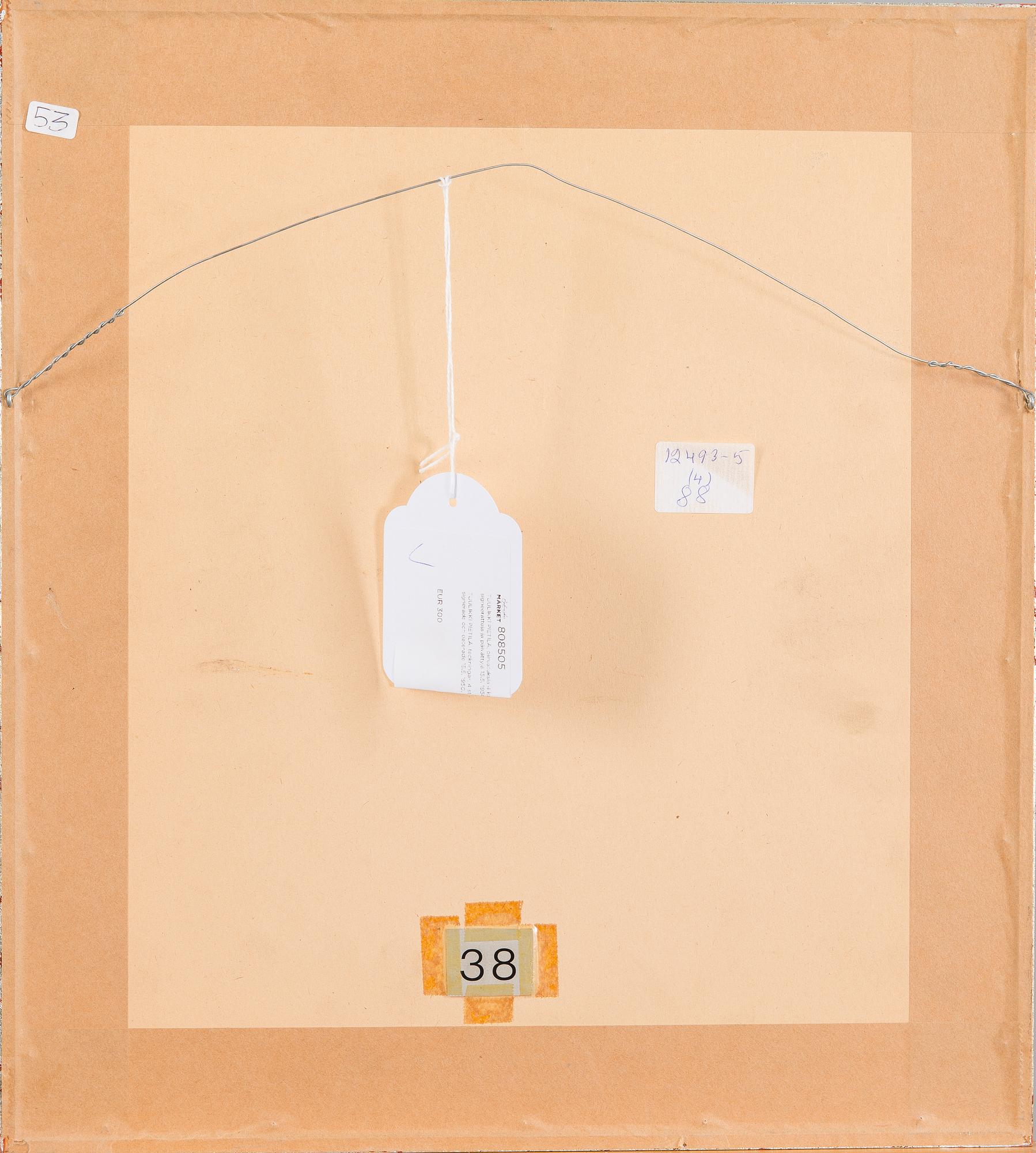 TUULIKKI PIETILÄ, teckningar, 4 st, signerade och daterade 15.5. 1950.