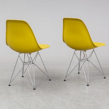 CHARLES AND RAY EAMES, six DSR chairs, Vitra, 2011.