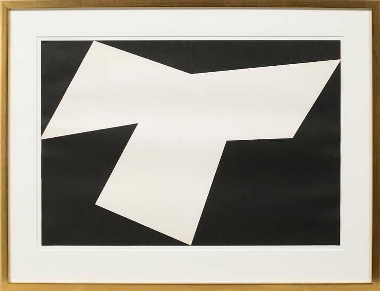 KELLY ELLSWORTH, litografi, ur Derrière le Miroir no 110, osignerad.