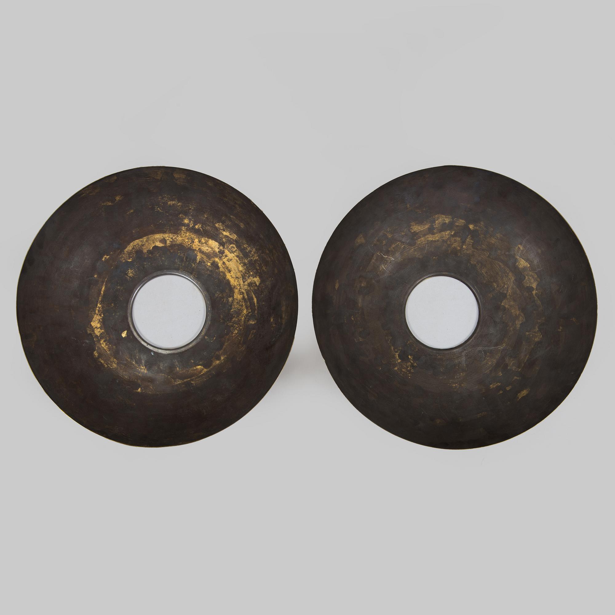 Paavo Tynell, seinä- / ulkovalaisinpari, malli 7308, Taito / Idman, 1930-luku.