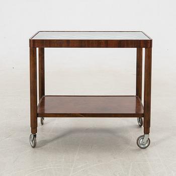 Serving cart Swedish Modern 1940s.