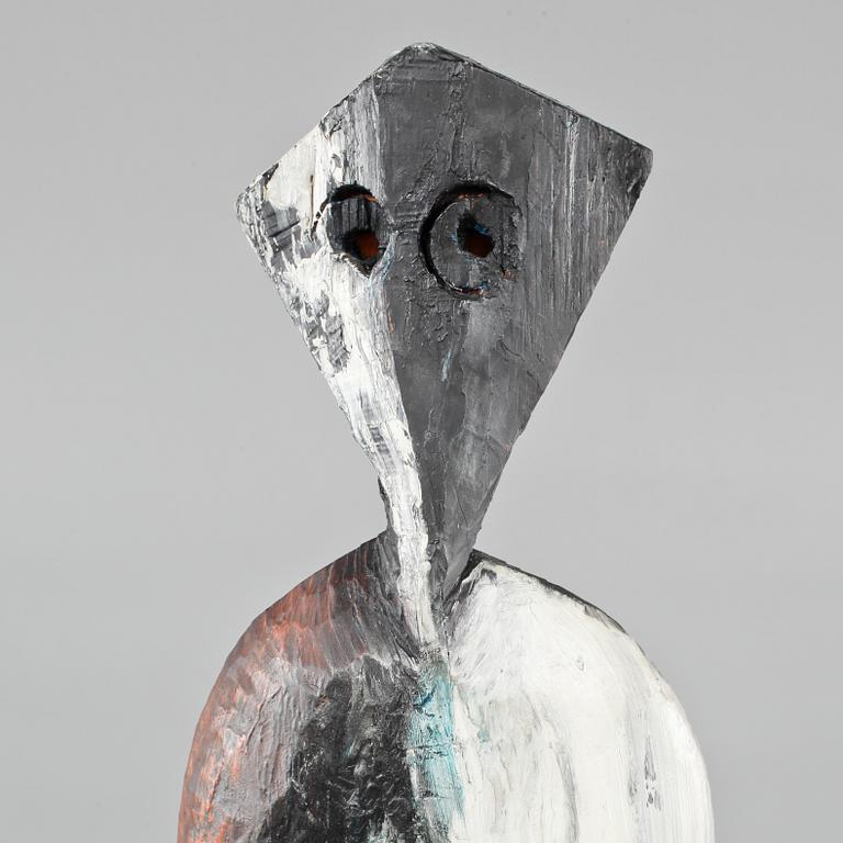 KJELL LANDFORS, blandteknik, "Idol", signerad och daterad 1987.