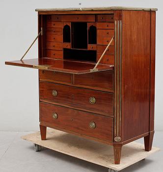 SEKRETÄR, sengustaviansk, 1800-talets första hälft.