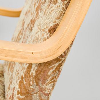 Alvar Aalto, fåtöljer ett par, modell 34 O.Y. Huonekalu- ja Rakennustyötehdas A.B. 1900-talets mitt.