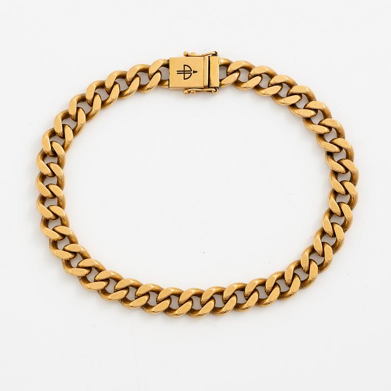 Bracelet, 18K gold, Balestra Italy.
