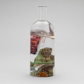 BERTIL VALLIEN, glas, skulptur ABSOLUT, signerad "B. Vallien".