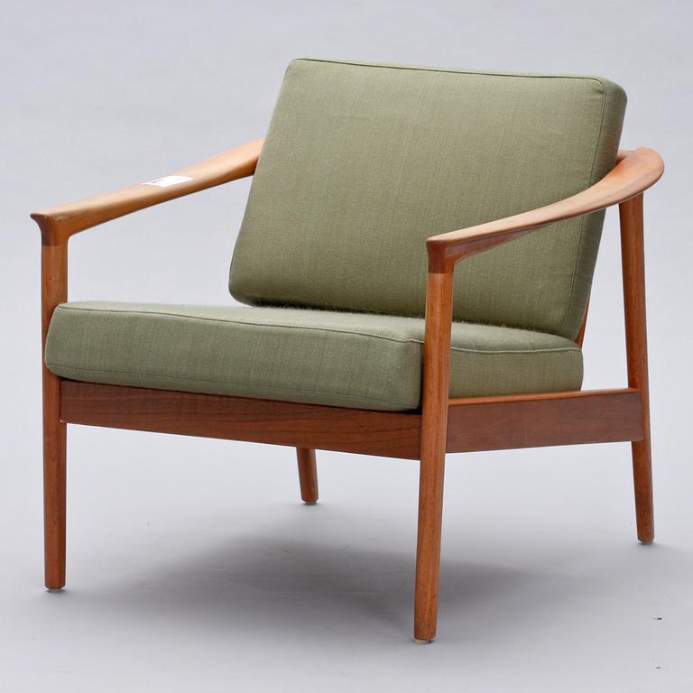 SOFFA SAMT FÅTÖLJ, design Folke Ohlsson Bodafors. 1960-tal.