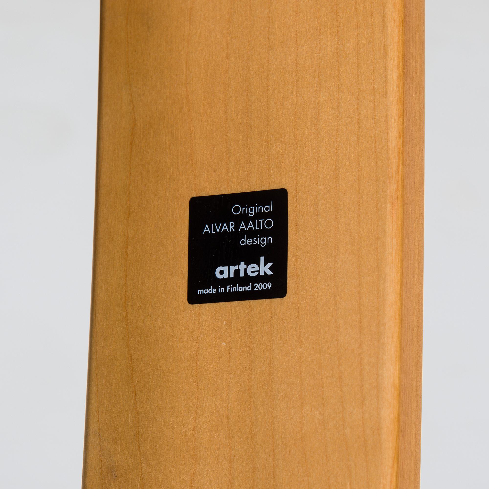 Alvar Aalto, fåtölj, "Tank chair", modell 400, Artek 2009.