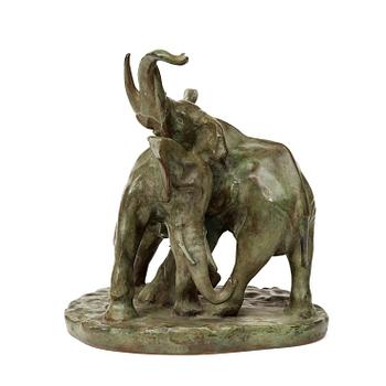 976. Carl Milles, Playing elephants.