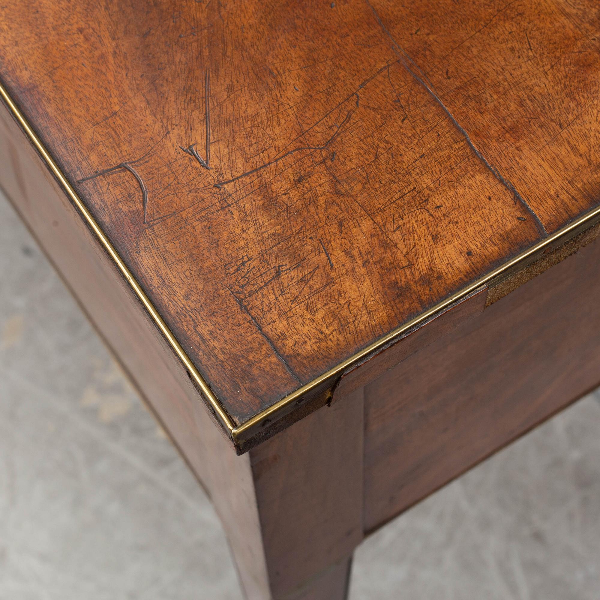 A Swedish late gustavian writing desk, late 18th century.