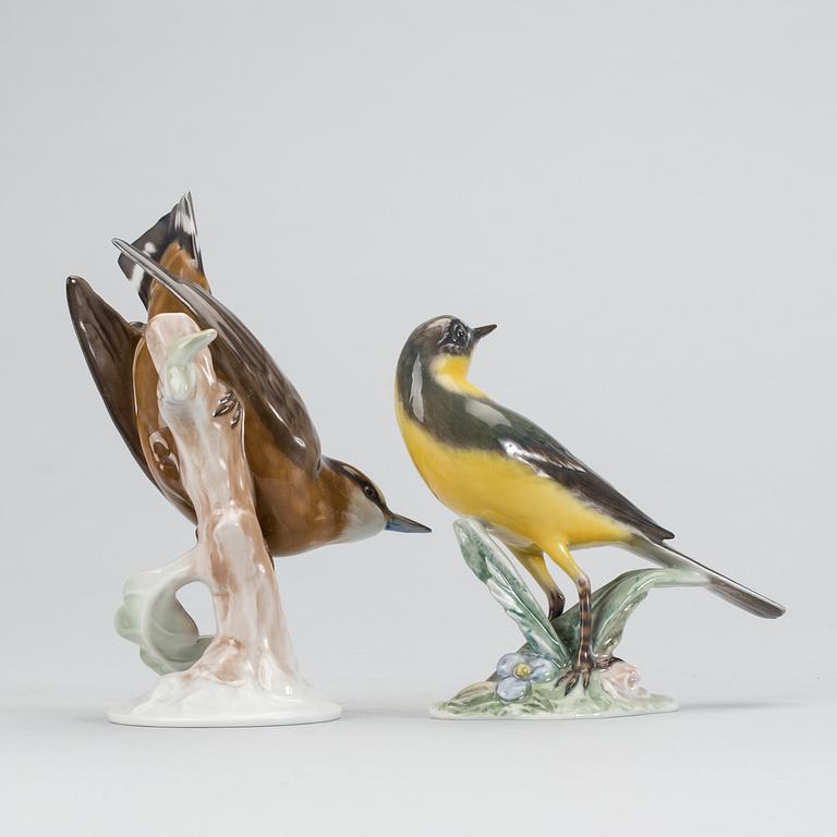 FIGURINER, porslin, 2 st Rosenthal. 1900-talets mitt.