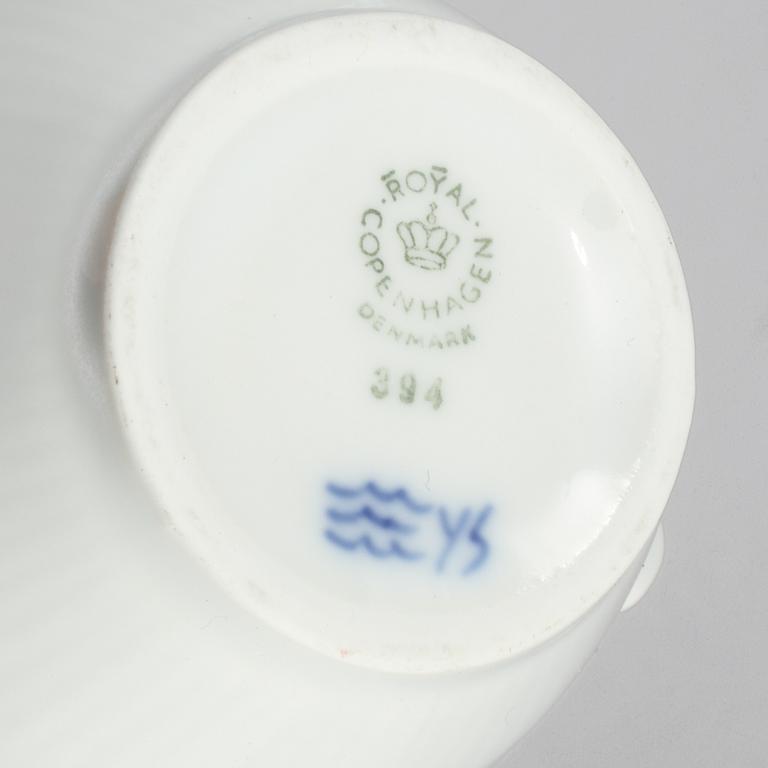 KAFFESERVIS, 25 delar, porslin, "Princess", Royal Copenhagen, 1900-tal.