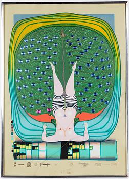 Friedensreich Hundertwasser, 'Hommage à Sonnenstern'.