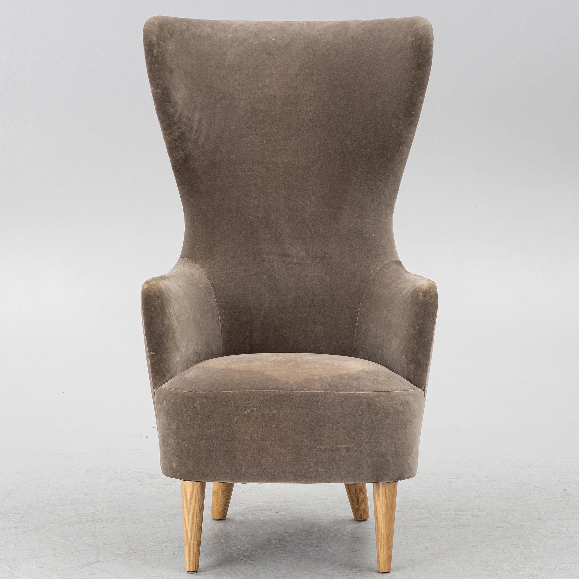 Tom Dixon, a 'Wingback' chair, England, 21st century.
