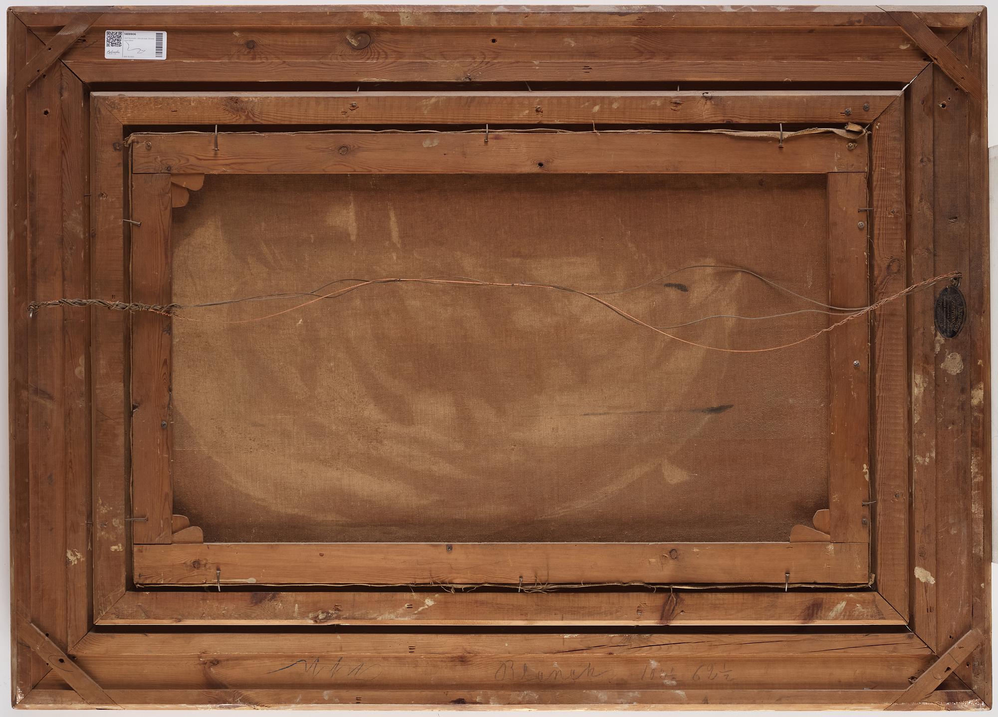 Olof Hermelin, Strand med båtar och figurer.