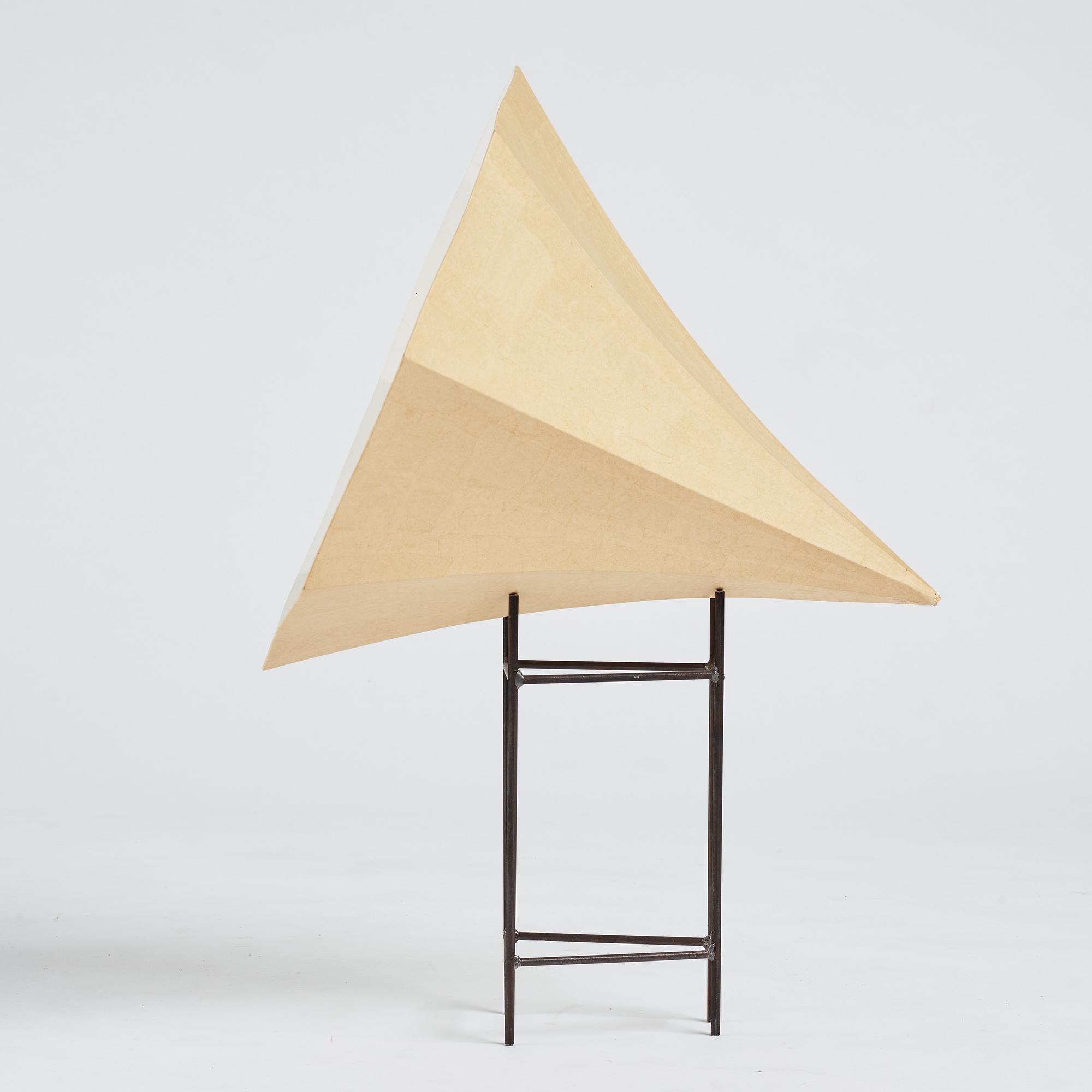 Ebba Matz, sculpture, mixed media, paper and metal, not signed, 1994.