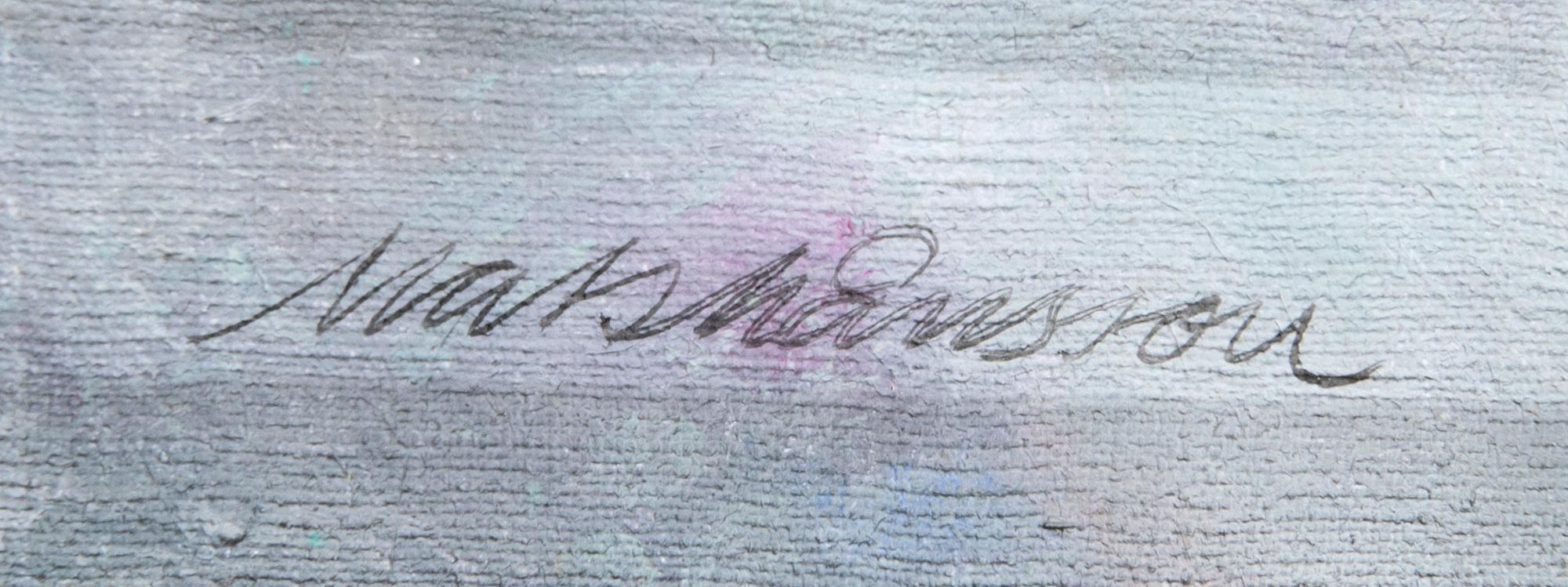 Mats Månsson, olja på duk signerad.