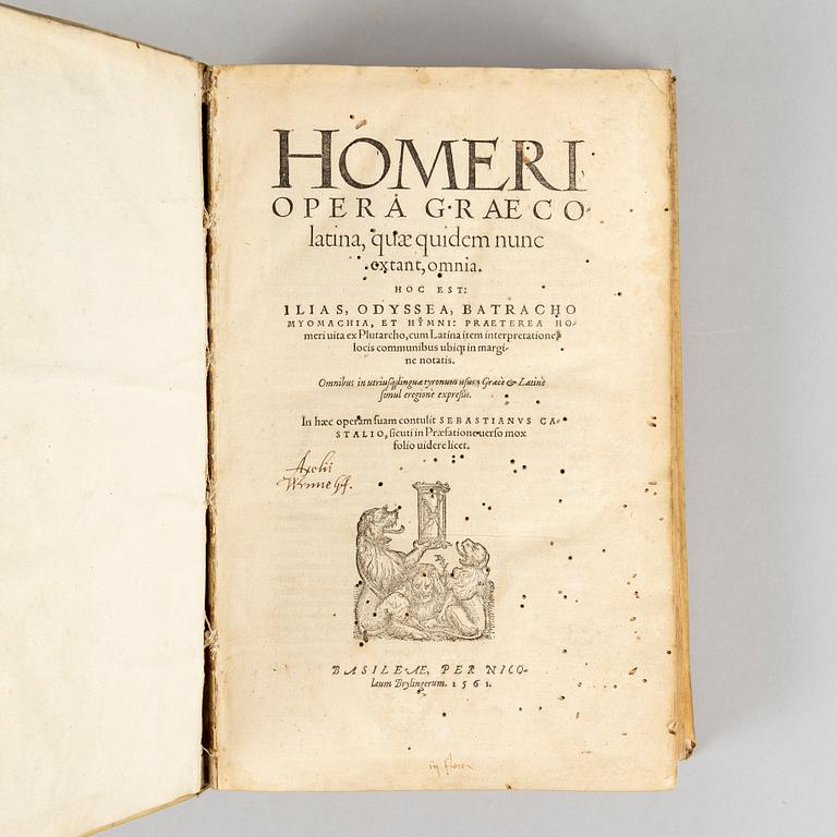 Homer, 1561.