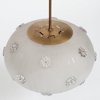 Harald Notini, a ceiling lamp, model "11556", Arvid Böhlmarks Lampfabrik, 1940s.