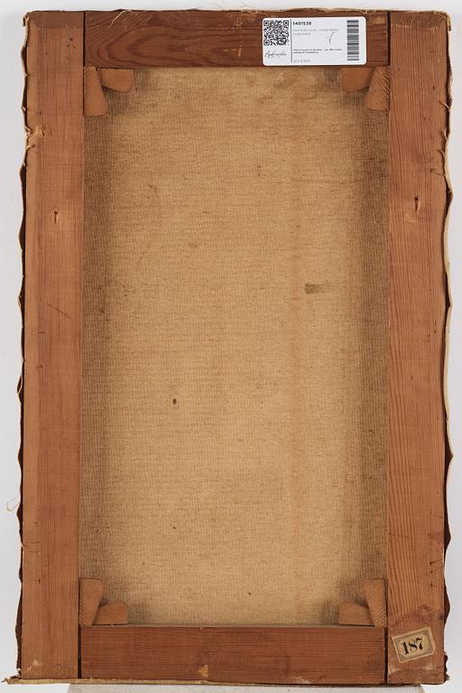 Axel Fahlcrantz, Autumn landscape, Engelsberg.