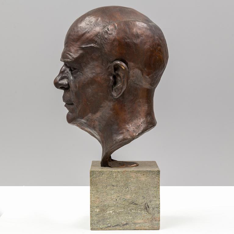 BÖRJE BÖRJESON, sculpture, bronze, signed.