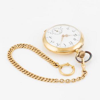 L.U.C. (Louis-Ulysse CHOPARD), pocket watch, 18K gold, 49 mm.