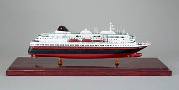 FARTYGSMODELL, hurtigruttsfartyg "Polarlys", 2000-tal.