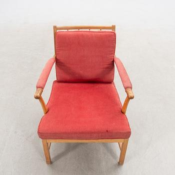 Josef Frank, fåtölj, modell "667", Svenskt Tenn, 1900-talets slut.