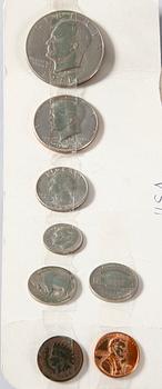 PARTI SILVER SAMT MYNT, 1900-tal.