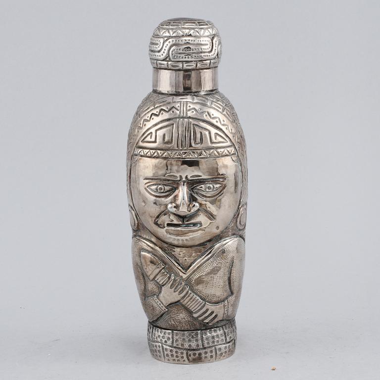 SHAKER, silver, Peru, vikt 285 g.