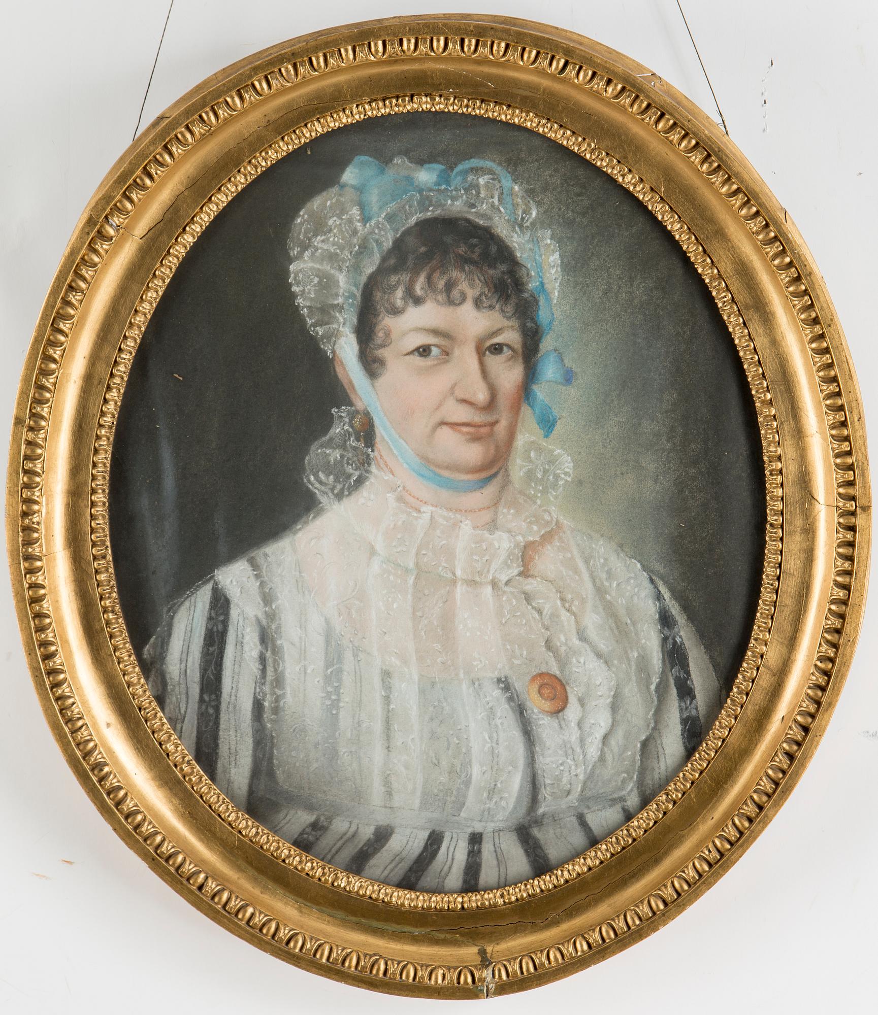 OKÄND KONSTNÄR, omkring 1800. Pastell.