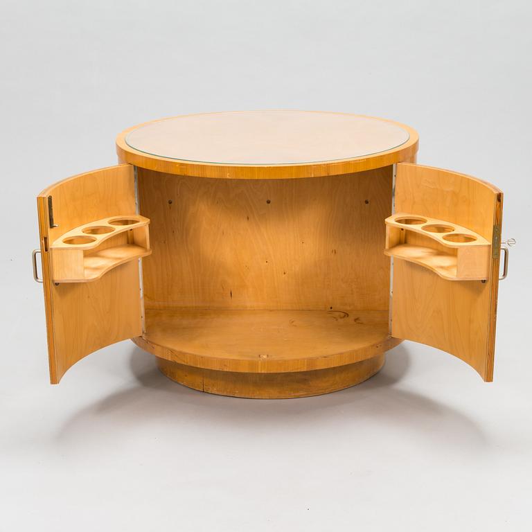 A mid-20th century bar cabinet /bar table.