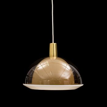 A 1970s plastic ceiling light by Iky Nummi-.