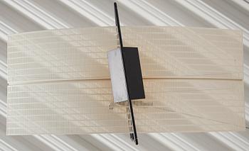 Mario Botta, a 'Zefiro', ceiling lamp, Artemide, Italy, 1980s.