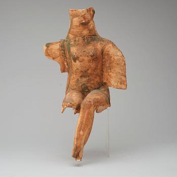 A Hertha Hillfon terracotta sculpture, Sweden.