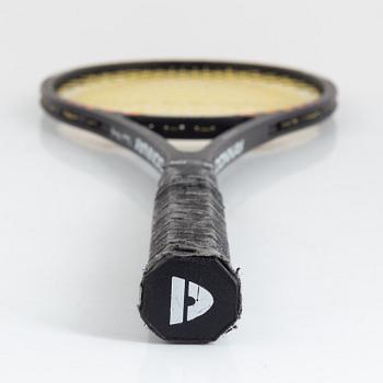 Tennisracket, Donnay. Signerad Björn Borg på ramen. Speciellt framtaget Borg Graphite racket.