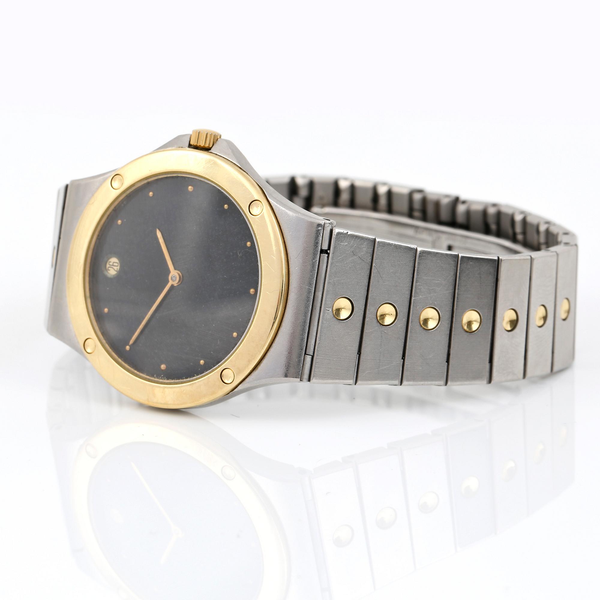 ARMBANDSUR, Zenith Pacific, stål och 14K guld, 1980-talets.