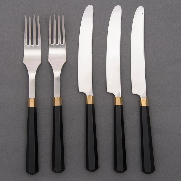 A 11-piece set of 'Kaleva' cutlery for Hackman Finland. Model designed in 1976.