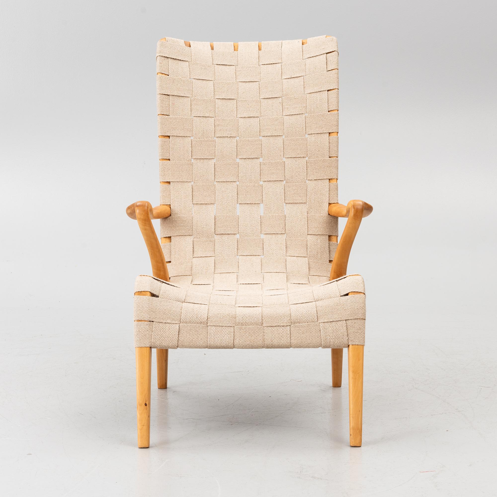 Axel Larsson, A model 1207 armchairs, Svenska Möbelfabrikerna, Bodafors, 1930s/40s.