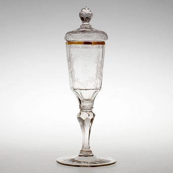 POKALGLAS, Europa, 1700-tal.