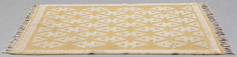 Sigvard Bernadotte, MATTO, knotted pile in relief, ca 184 x 121 cm, signed SB (Sigvard Bernadotte).