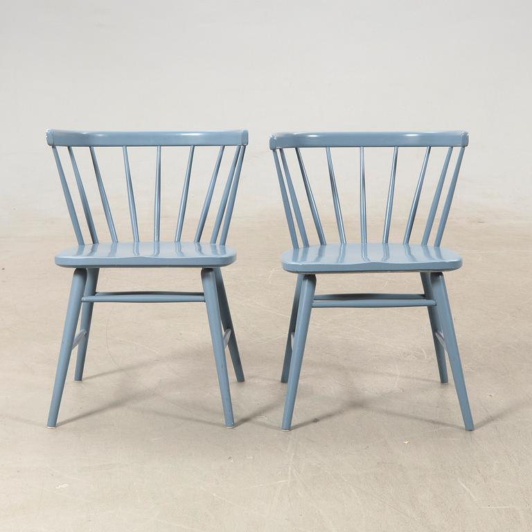 Armchairs, a pair "Florida", Bröderna Wigells Stolfabrik, second half of the 20th century.