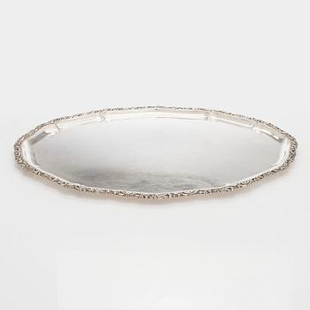 A silver tray, Kultakeskus, Tavastehus, 1947.