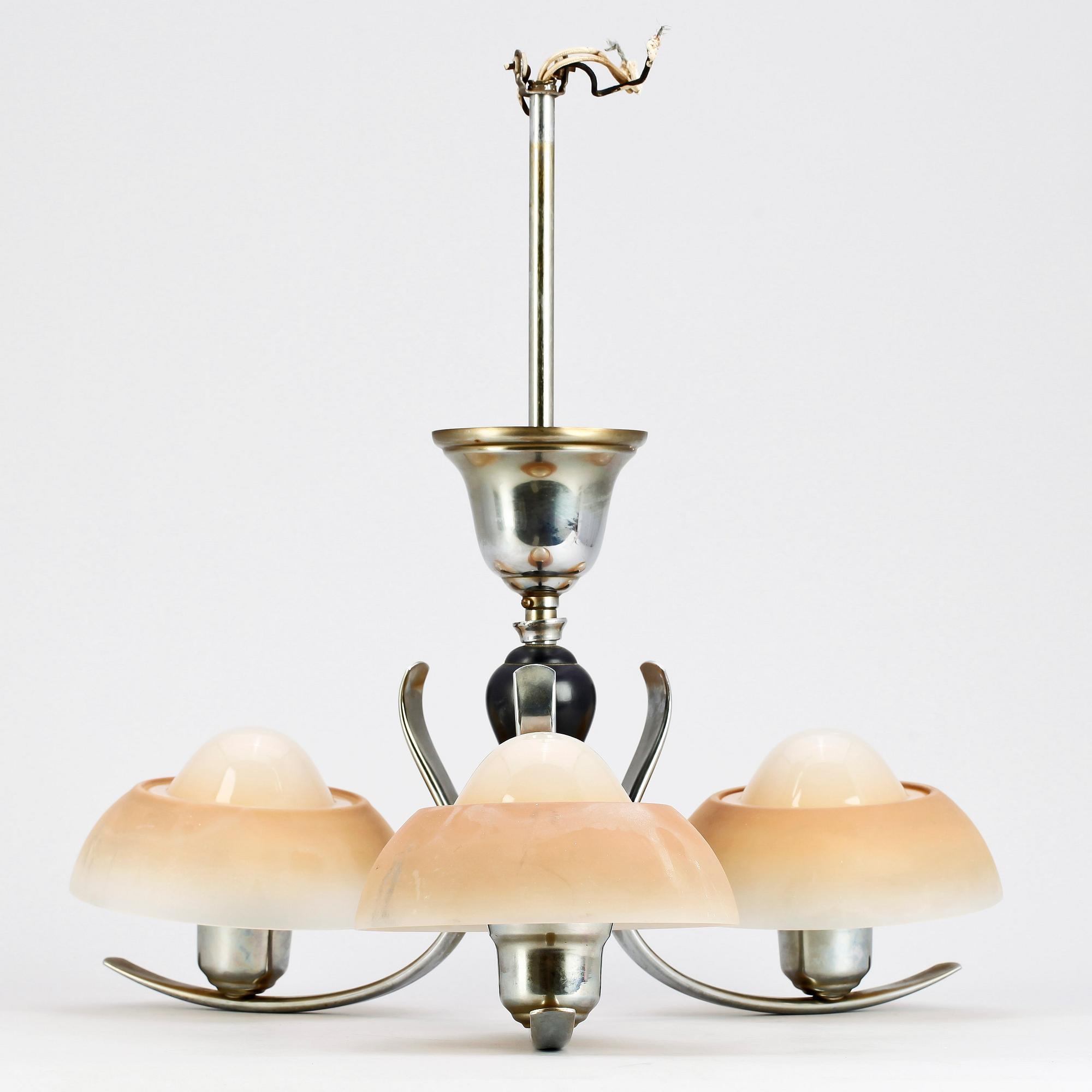 TAKLAMPA, funkis, 1930-tal. H 49.