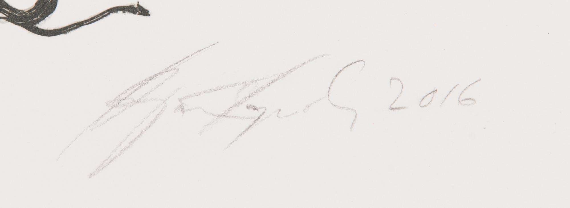 Marjatta Tapiola, lithograph, signed and dated 2016, numbered 1/2 p.p.