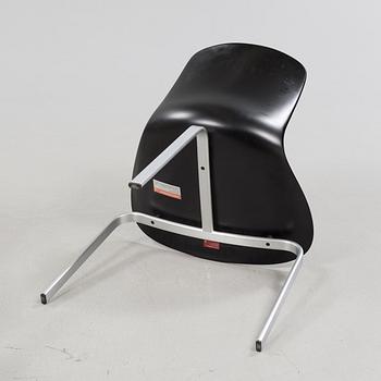 Four "PK8" chairs, designed by Poul Kjaerholm for Fritz Hansen, modern production.