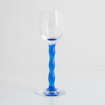 Gunnar Cyren, glasservis, 33 delar, "Nobel", Orrefors.